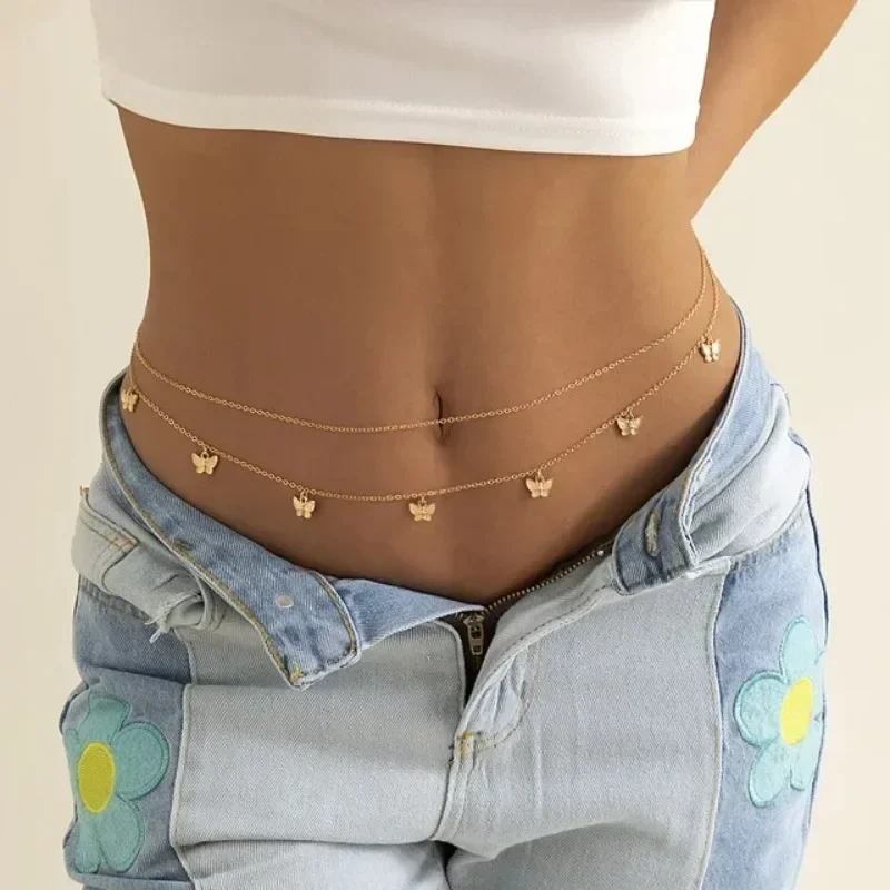 Body Jewelry For You - 여성을위한 새로운 매력 섹시한 더블 레이어