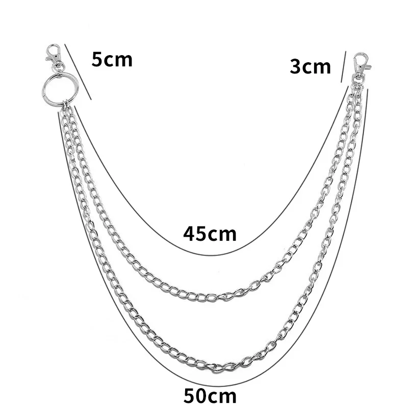 메탈 벨트 체인, 힙합, 록, 펑크 스타일, 훅 장식, - Body Jewelry Retainers 리뷰 및 가격