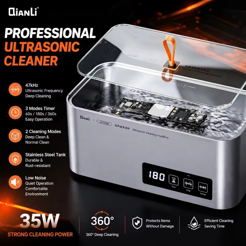 QIANLI QX9000 초음파 세척기 35W 47kH - Body Jewelry Repair 리뷰 및 가격