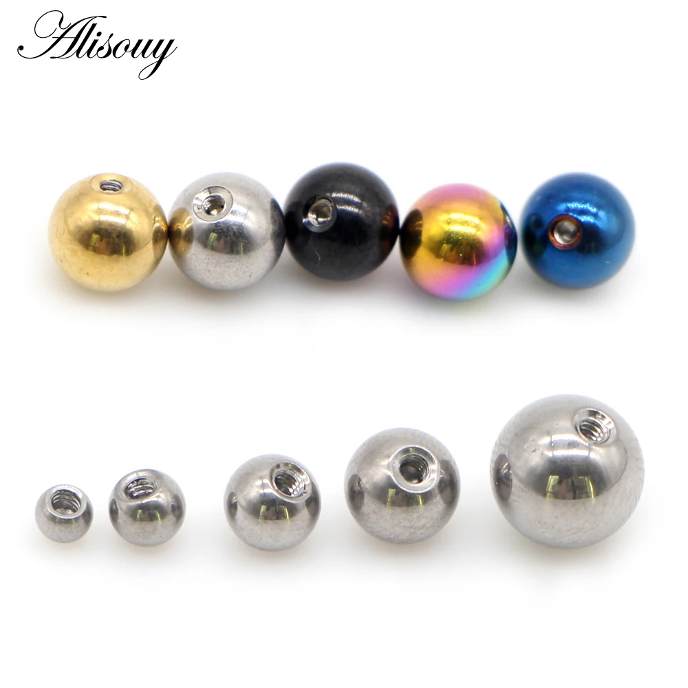 알리수이 10개/세트 스테인리스 스틸 교체용 볼 바디  - Body Jewelry Replacement Ball 리뷰 및 가격