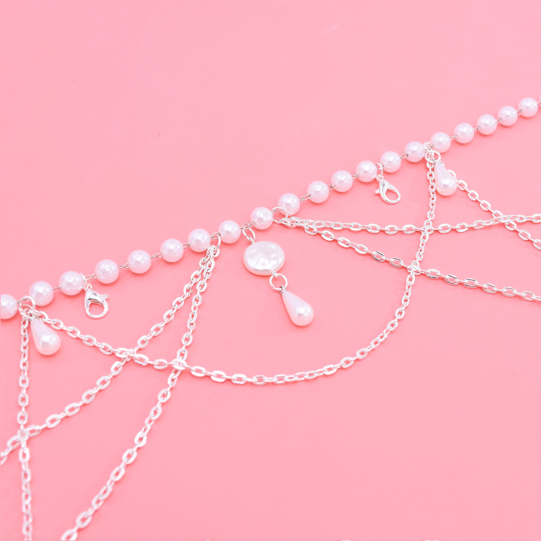 섹시한 허리 체인 벨트 여성을위한 멀티 레이어 모조 진 - Body Jewelry For You 리뷰 및 가격